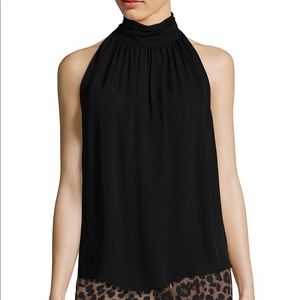 Joie Erola Halter Neck Top in Caviar